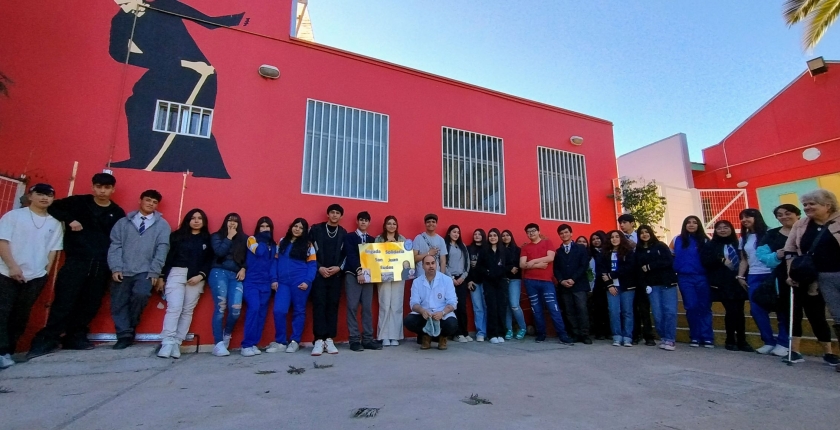 Los/as estudiantes del Colegio Santa María Eufrasia realizan visitas solidarias al Hogar de Cristo